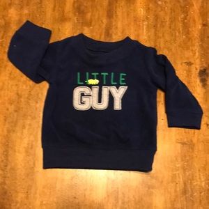 Carter's "Little Guy" fleece sweatshirt